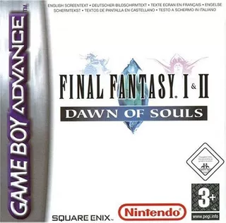 Final Fantasy I & Ii Dawn Of Souls Multilenguaje Gba