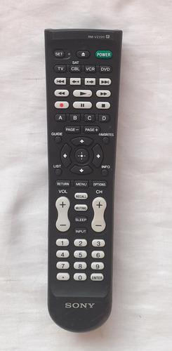 Control Remoto Universal Sony Rm-vz220 Original Oferta 
