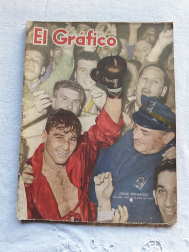 El Gráfico Nº 2175 Año 1961 Jorge Fernandez  Boxeo