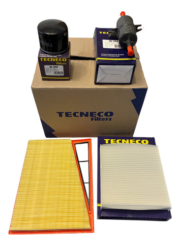 Kit 4 Filtros Fiat Argo /cronos /cargo / 1.3 16v 2017/2024