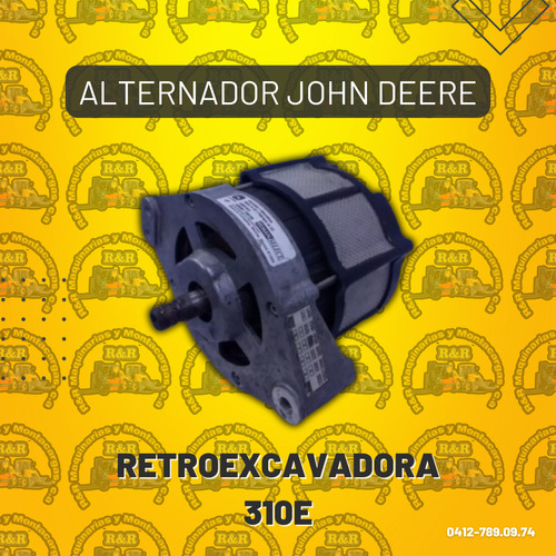 Alternador John Deere Retroexcavadora 310e