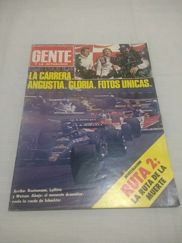 Revista Gente 705 - Reutemann - Año 1979