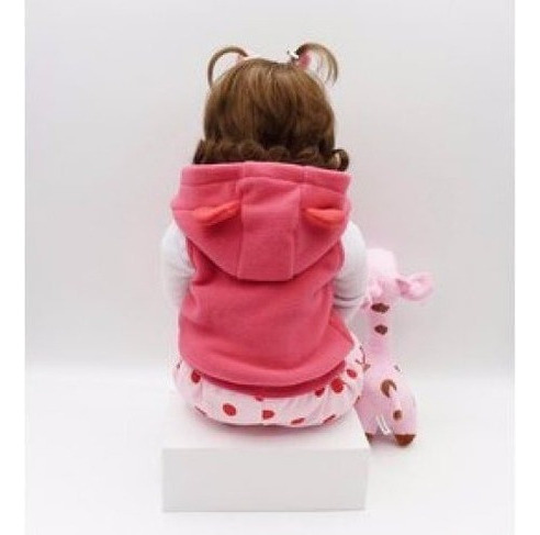 Bonecas De Silicone Realistas Renascidas Baby Reborn 48 Cm