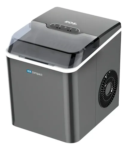 Máquina De Gelo 12 Kg Inox Ice Compact - Emg04 - Eos Cor Cinza 127v
