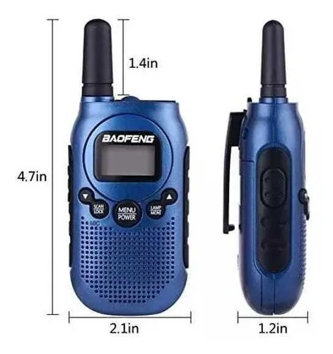 Radios De Comunicación Baofeng T6 X 2 Unidades