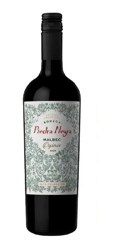 Vino Piedra Negra Alta Colección Malbec 750ml Valle De Uco