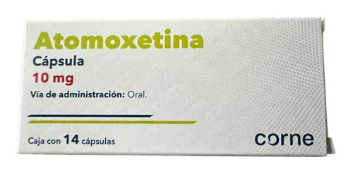 Atomoxetina Corne 10 Mg Con 14 Capsulas