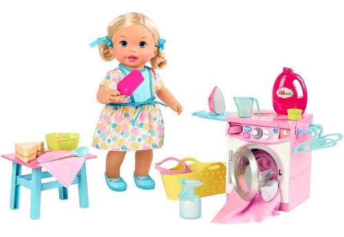 Mattel Little Mommy, Hora De Comer Y Jugar