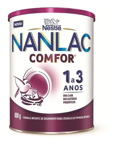 Fórmula Infantil Nanlac Comfor 800g