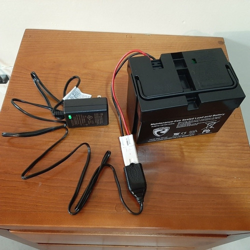 Imagen 4 de 4 de Cargador Con Bat. Prinsel 12 Volts