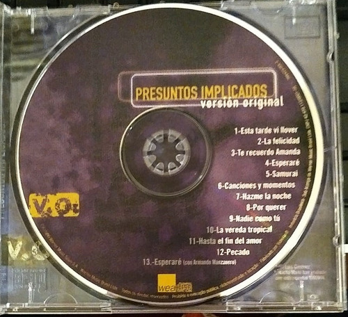 Cd Presuntos Implicados Version Original (Usado)