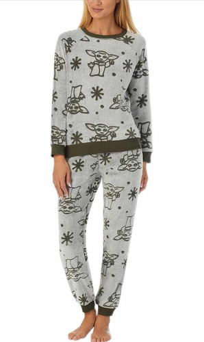 Star Wars The Mandalorian Grogu, Set De 2 Piezas De Pijama
