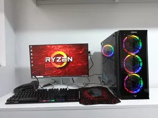 Pc Gamer Completa Ryzen 5 3400g +teros 24 +8gb Ram,240g___