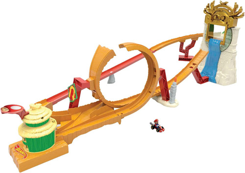 Hot Wheels The Super Mario Bros. Movie Track Set, Jungle Kin