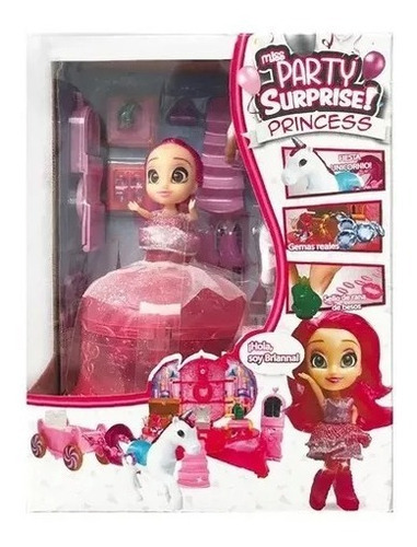 Imagen 2 de 2 de Muñeca Miss Party Surprise Sweet Shop Brianna