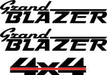 Comprar Kit  Calcomania Gran Blazer 4x4 Diseño Original 