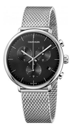 Reloj Calvin Klein High Noon K8m27121 Suizo Original En Caja