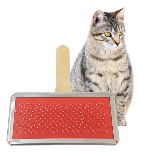 Peine Cardina L Pawfy Para Perro Gato Acero Inoxidable Masajeador