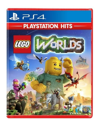 Lego Worlds (mídia Física) - Ps4 (novo)