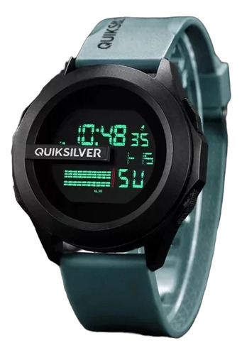 Relógio Digital Quiksilver Pulseira Verde 