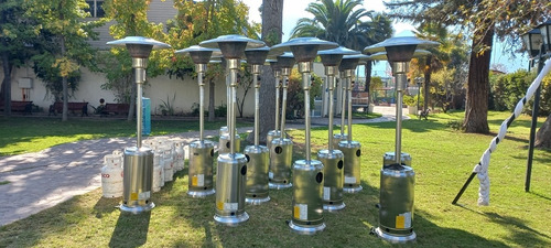 Arriendo Estufas Patio Terraza Exterior Eventos Calefactores
