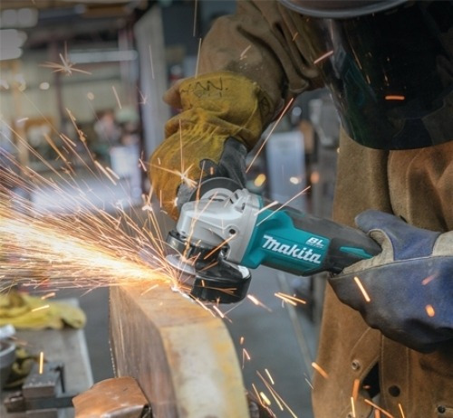 Esmeril Angular 4 1/2 18v+2 Bat 3.0a+ Carg. Makita Dga454rfe