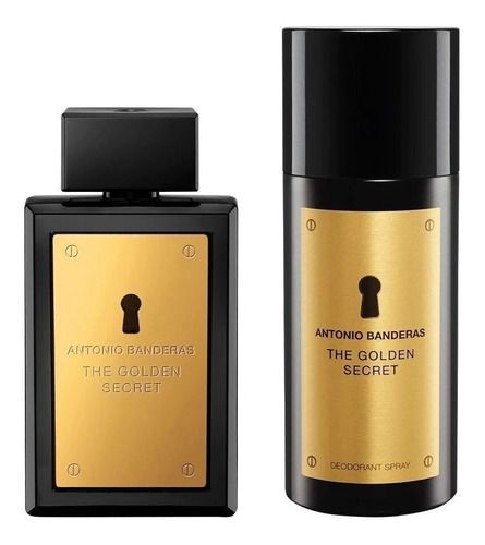 Banderas Coffret Golden Secret Edt 100ml+deo 150ml