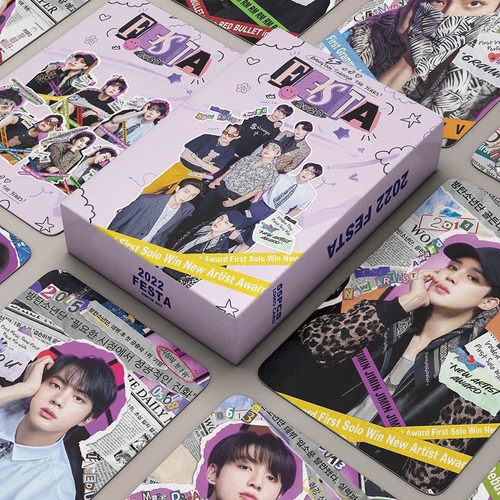 55 Photocards Bts Festa 2022 - Versión I