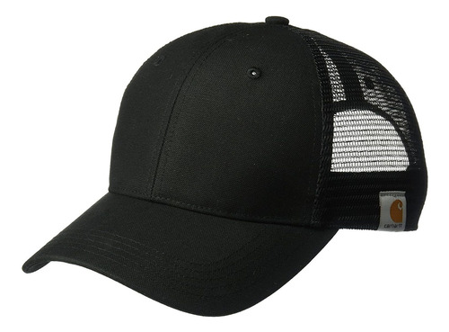 Gorra Carhartt P/ Hombre Cierre Velcro, Negra, Talle Único