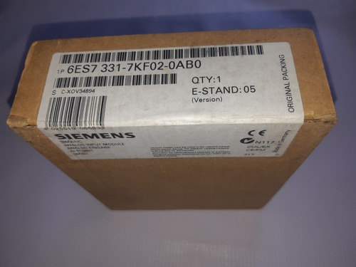 Siemens 6es7 331-7kf02-0ab0 Modulo De Entradas Analogas (Usado)