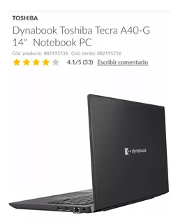 Dynabook Toshiba Tecra A40 - G 14 Notebook Nueva