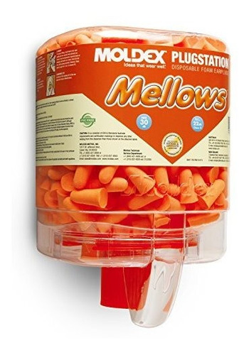 Moldex Tapones Mellows, Espuma, Nrr 30 (250 Por Dispensador)