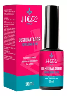 Desidratador Hqz Nails 10ml - Preparador De Unhas Ph Hqz