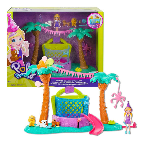 Polly Pocket Parque De Diversiones De Cachorritos - Mattel