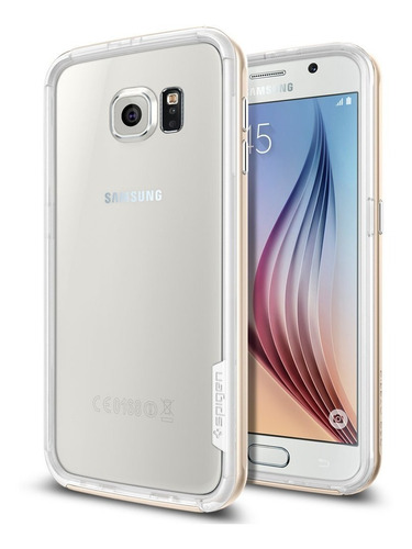 Spigen  ---  Galaxy S6 Champagne Gold 106041  ---  Forro