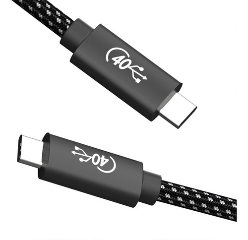 Cable Usb4 Usb C Pd 100 W 4k 5k/60 Hz Transferencia De Datos