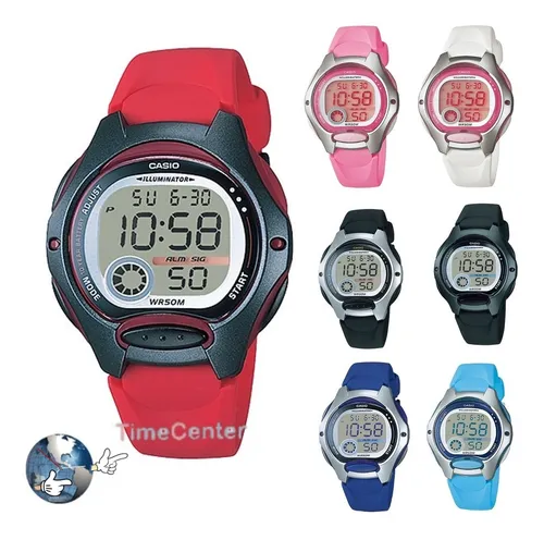 Reloj Casio Deportivo Digital Mujer Niña Niño Lw-200