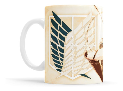 Taza De Ceramica Attack On Titan Shingeki No Kyojin