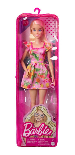 Muñeca Barbie Fashionista N°181 - Mattel