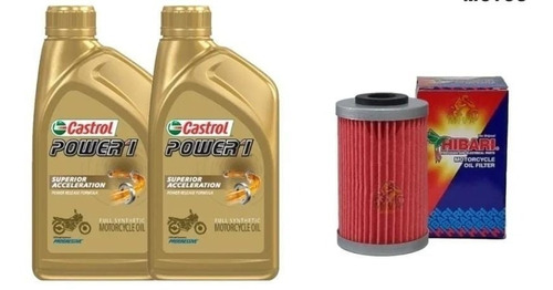 Kit Mantención Dominar 250/400 Castrol 10w50 Full + Filtro