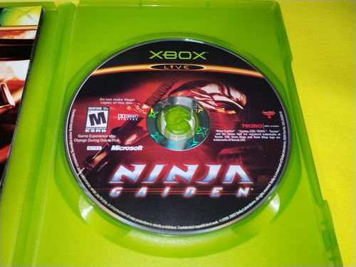 Ninja Gaiden Xbox Clasico *original* (Usado)
