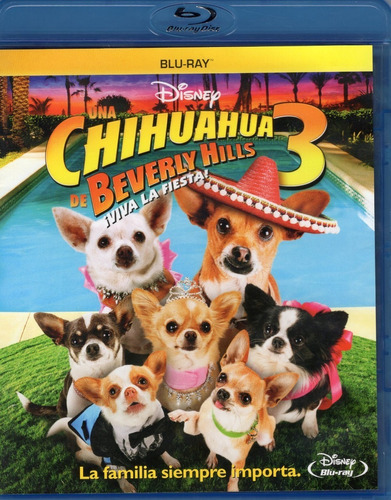 Chihuahua En Beverly Hills 3 Viva La Fiesta Pelicula Blu-ray