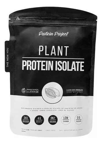 Plant Protein Isolate Protein Project 2lbs Proteina  Vegana