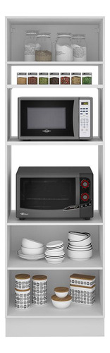 Gabinete Bajo Cocina Madesa G2375573GL color blanco/negro