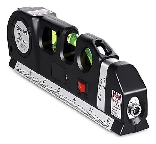 Qooltek Nivel Laser Multiproposito Linea Laser 8 Pies Regla