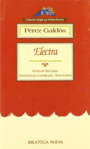 Libro Electra  De Perez Galdos Benito