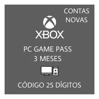 Game Pass Pc 3 Meses - Contas Novas