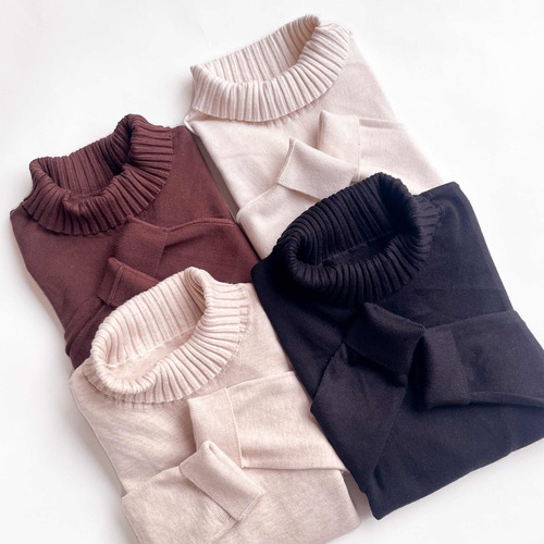 Imagen 1 de 5 de Sweater Básico Diseño Noa Colores