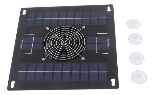 Ventilador De Escape Con Energía Solar, Ventilador, Panel So