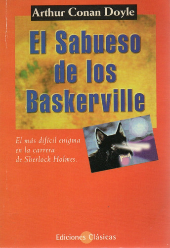 Libro El Sabueso De Los Baskerville Sherlock Holmes Doyle